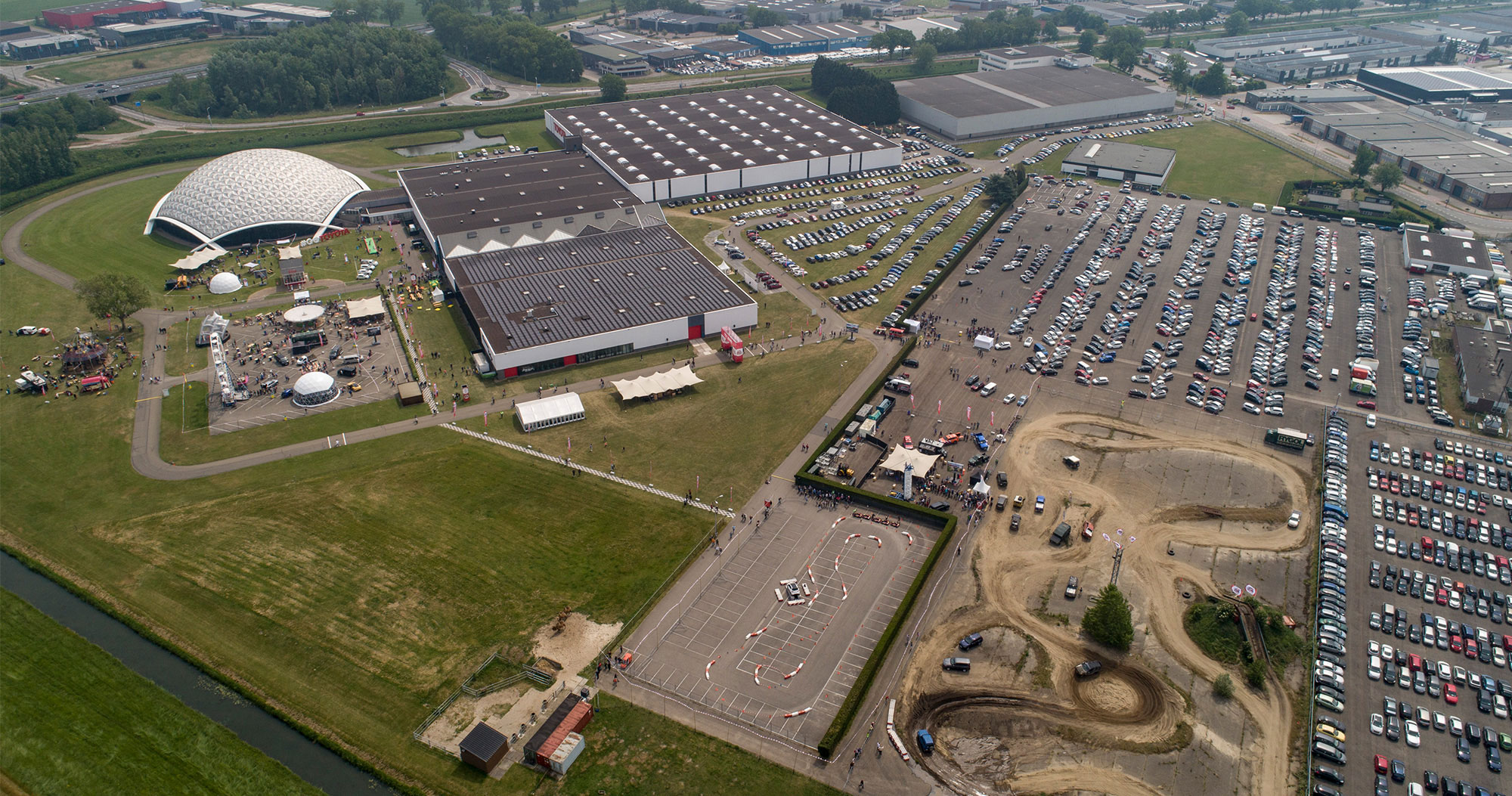 GO Toyota experience 2019 - aerial view