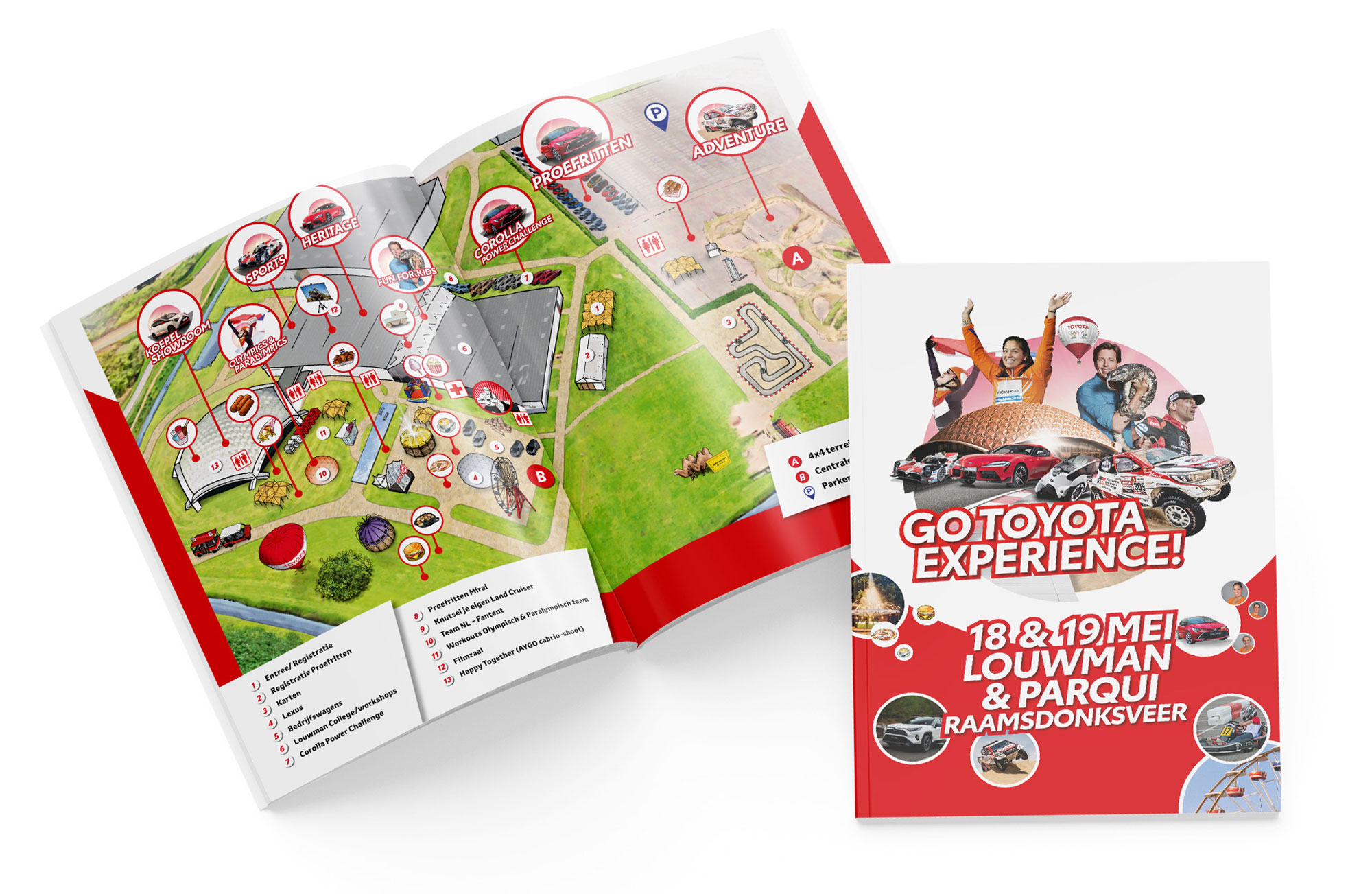 GO Toyota Experience 2019 - programm folder