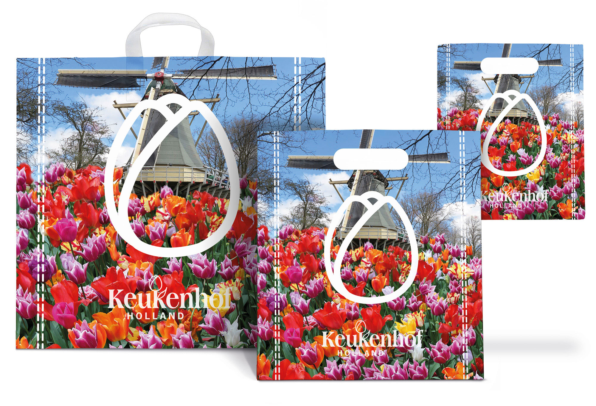 Keukenhof - plastic bags