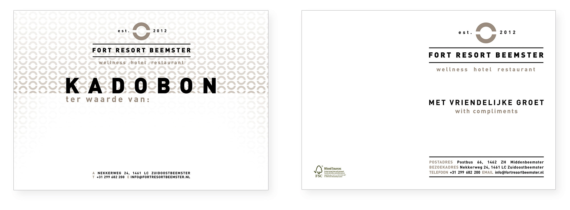 Vd-website-giftcard-with-compliments-card Fort Resort Beemster - giftcard and with compliment card